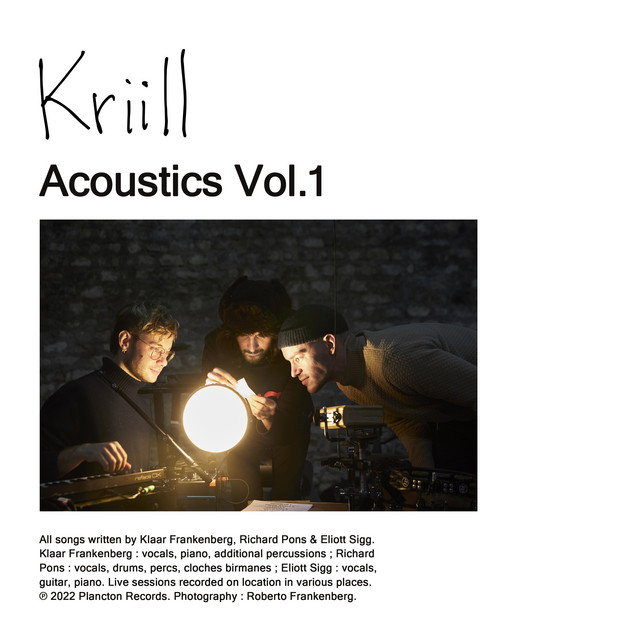 Kriill Acoustics Vol.1 cover art