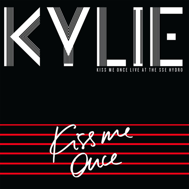 Kiss Me Once (Live at the SSE Hydro) cover art