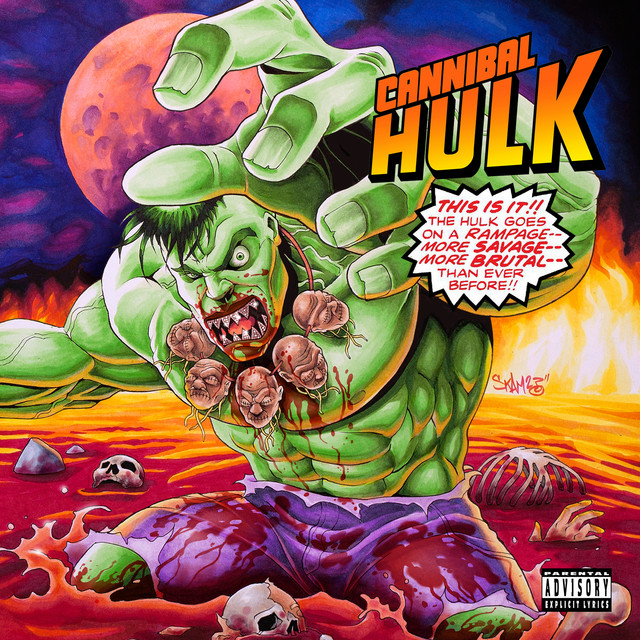 Cannibal Hulk cover art