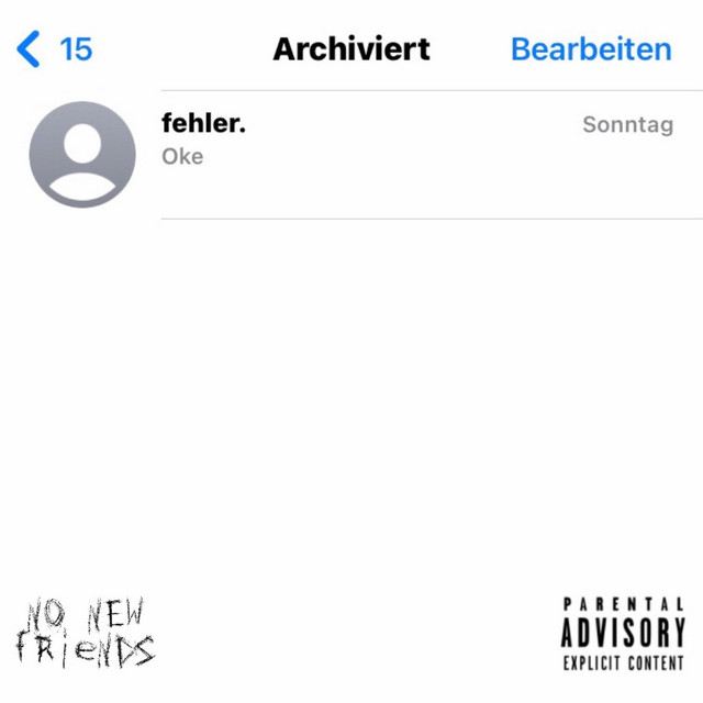 fehler cover art
