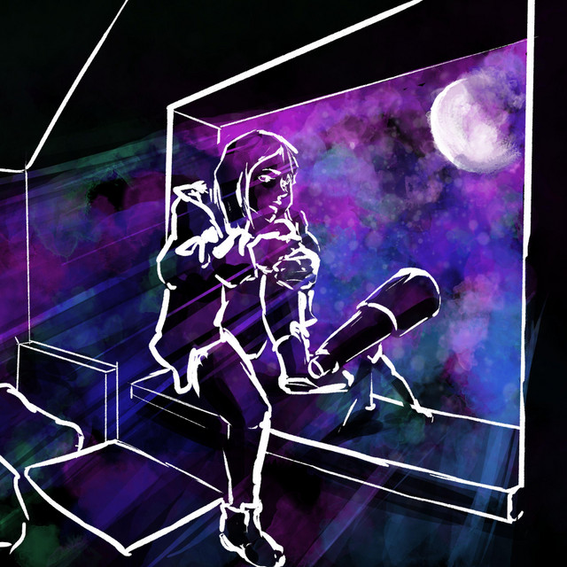 Telescope On The Windowsill cover art