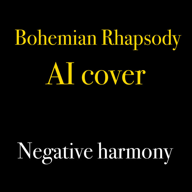Bohemian Rhapsody negative harmony ai (AI Cover) cover art