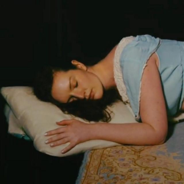 shhh... she's sleeping. (follow JOLENE.)