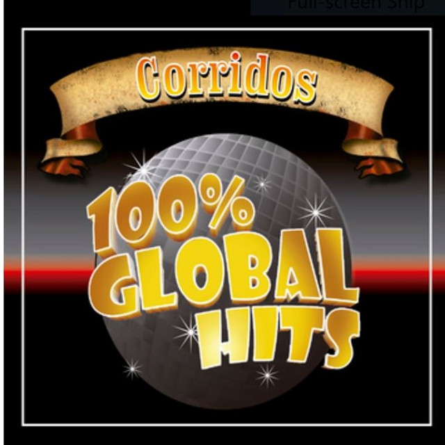 100% Global Hits Corridos cover