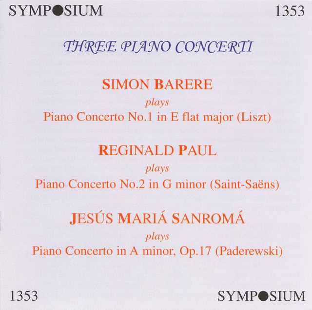 Three Piano Concerti (1930, 1946) - Compilation by Various Artists ...