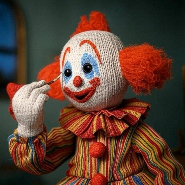 Clown cover art