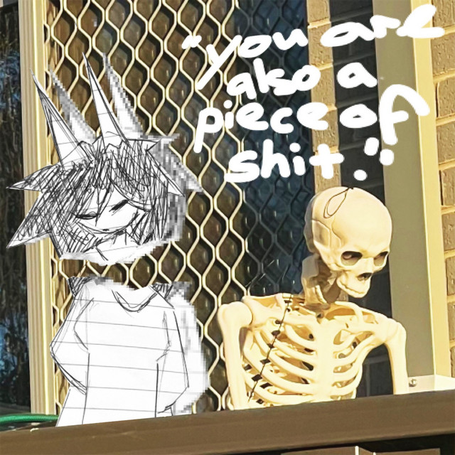 "you are also a piece of shit." cover art