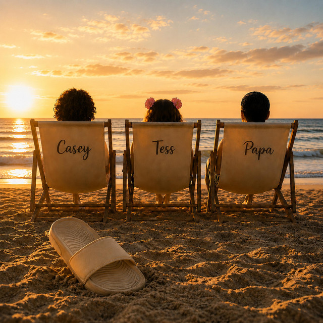 Casey & Tess et papa