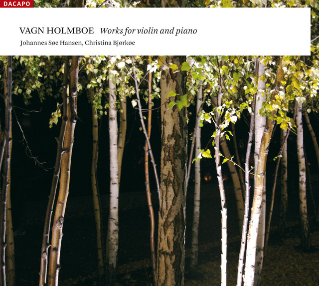 Holmboe, V.: Violin and Piano Music - Violin Sonatas Nos. 1-3 / Haiduc / Arabesque cover art