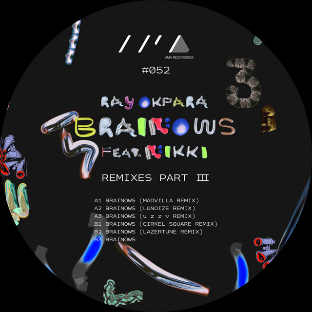 Brainows - u z z v, UNAI. Remix album art