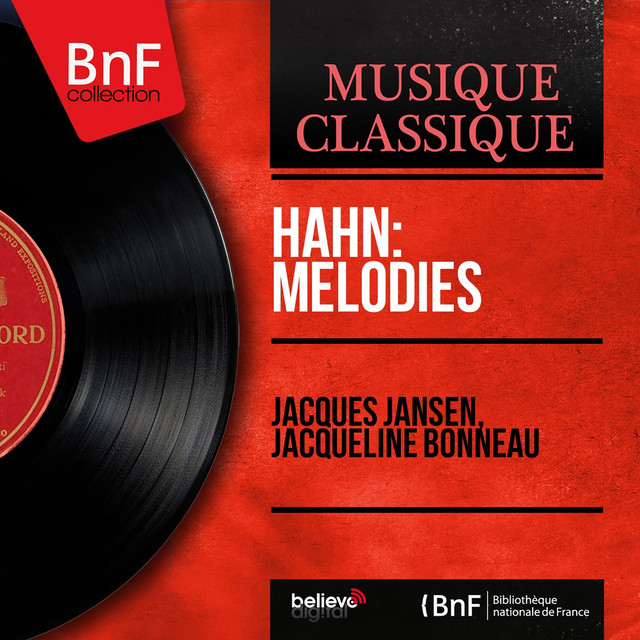 Hahn: Mélodies (Mono Version) cover art