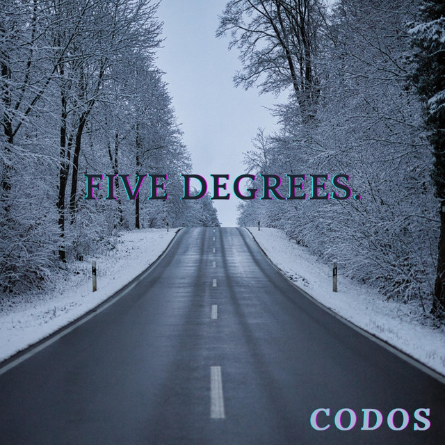FIVE DEGREES. cover art