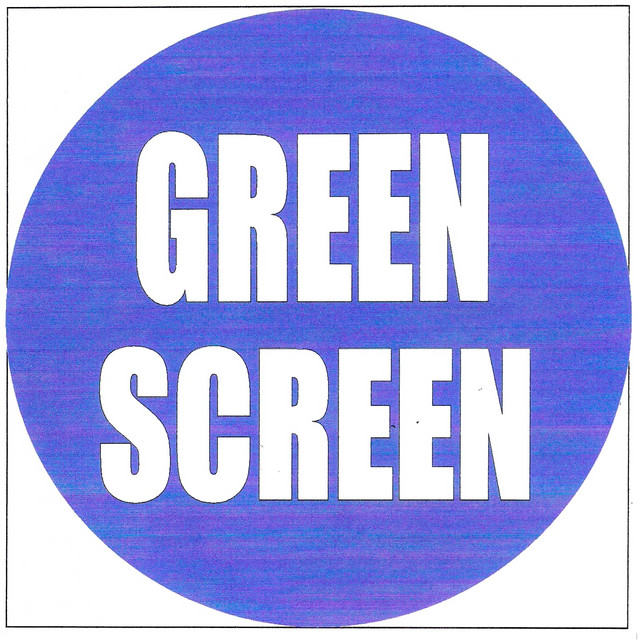 Green screen cover art