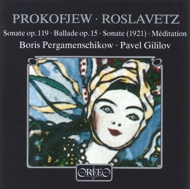 Prokofiev & Roslavetz: Works for Cello & Piano cover art