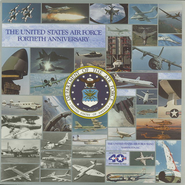 The United States Air Force Fortieth Anniversary cover
