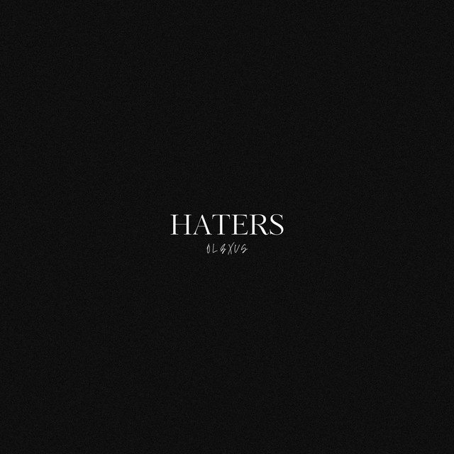 Cover art: HATERS — OLZXVS