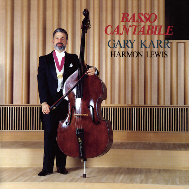 BASSO CANTABILE / Gary Karr Plays Operatic Arias cover art