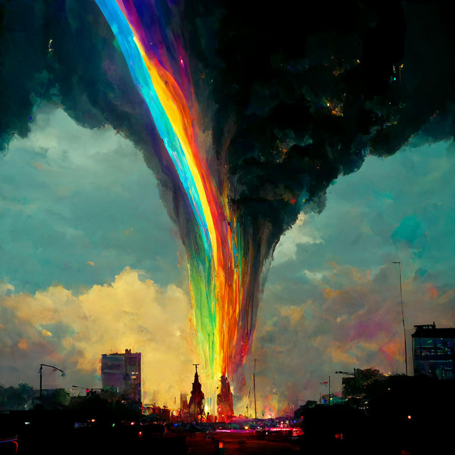 Album cover for Under the Rainbow by Stone Mitchell and Rainbow Tribe