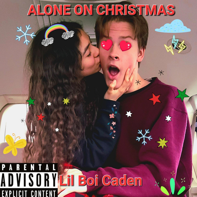 Alone On Christmas cover art