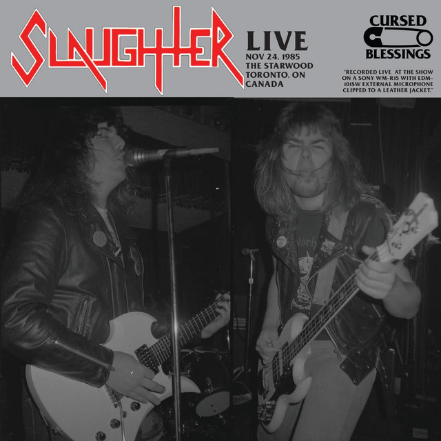 Live In '85 at the Starwood Toronto cover art