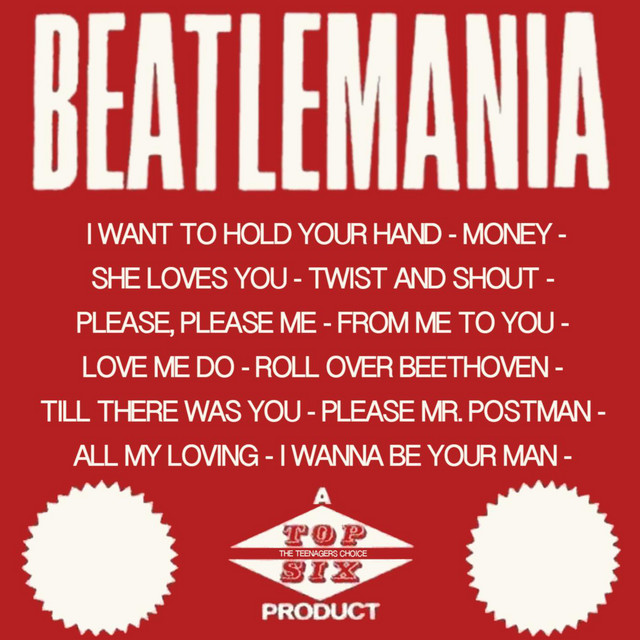 Top Six Presents Beatlemania cover art