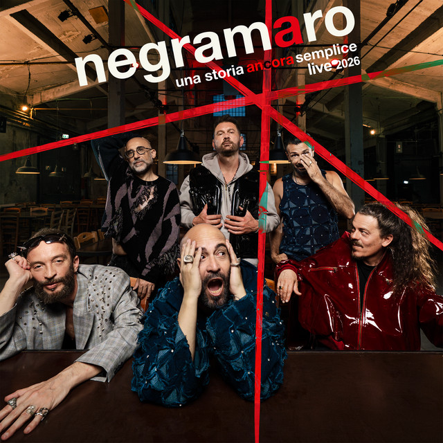 Negramaro - Una storia ancora semplice Live 2026 Setlist cover art