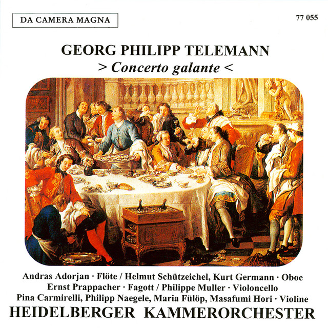 Georg Philipp Telemann: Concerto Galante cover art