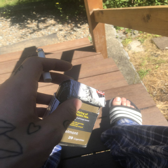 its just a cigarette It's Just a Cigarette.