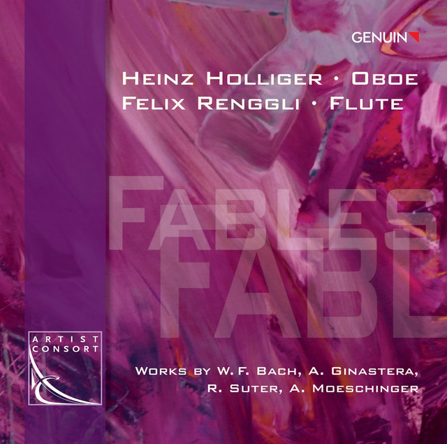 Duet No. 1 for 2 Flutes in E Minor, Fk. 54: I. Allegro (Arr. For flute and oboe) cover art