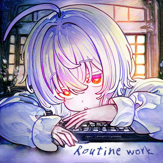 Routine work :( cover art