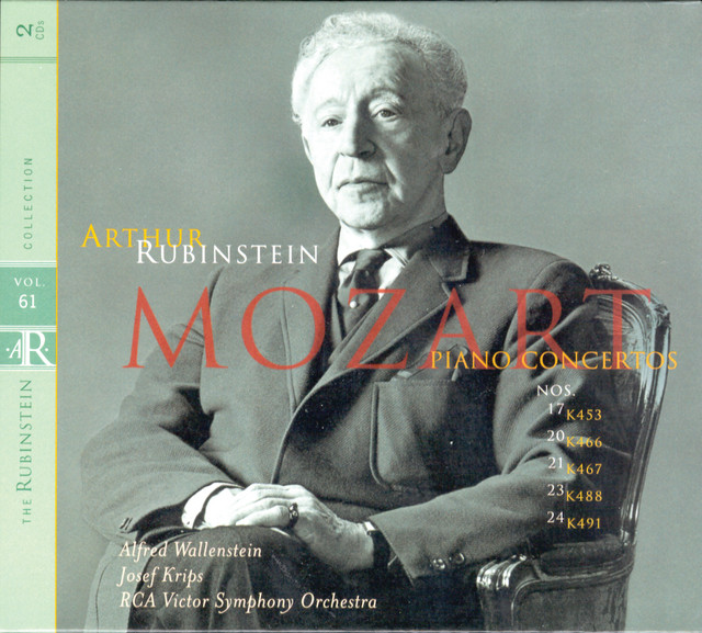 Rubinstein Collection, Vol. 61: Mozart: Piano Concertos Nos. 17