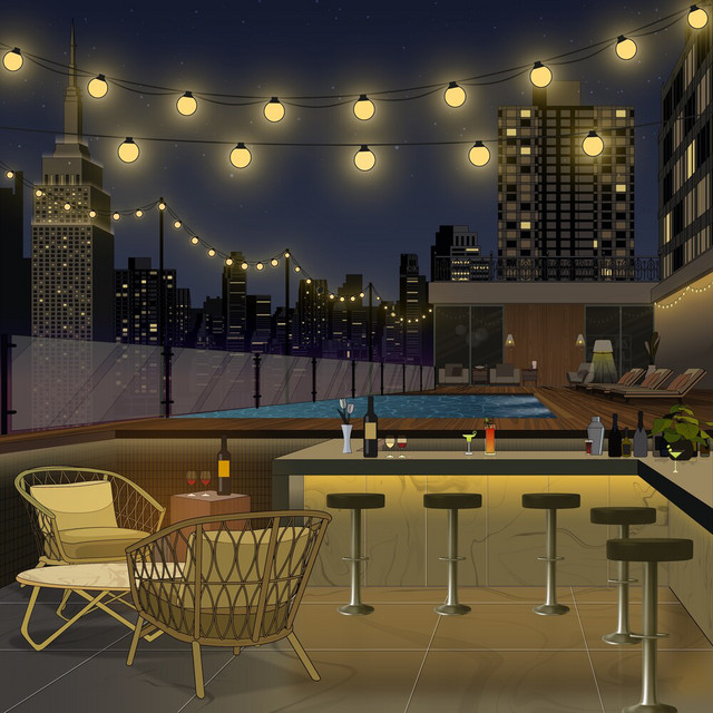Rooftop Modern Jazz cover art