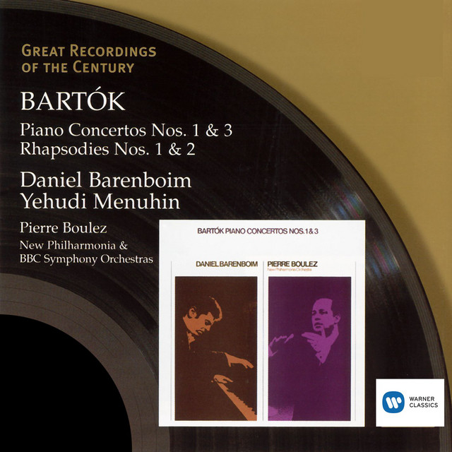 Bartók: Piano Concertos Nos. 1 & 3, Rhapsodies Nos. 1 & 2