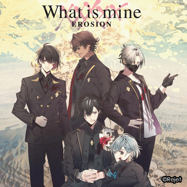 ”EROSION” 1st ALBUM from CARNELIAN BLOOD (5-Vocal-Actors Crazy Ver.) cover art