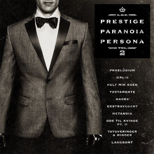 Prestige, Paranoia, Persona Vol. 2 cover art