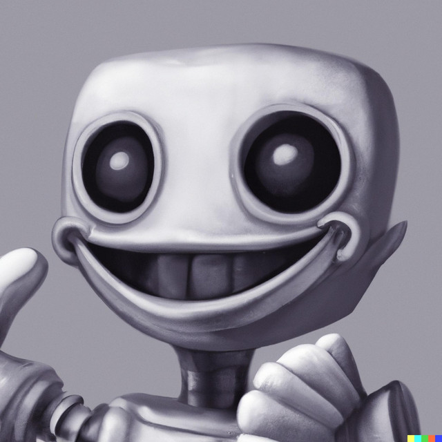 Robot cover art