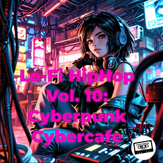 Lofi Ambient Hiphop Vol. 10: Cyberpunk Cybercafe cover art