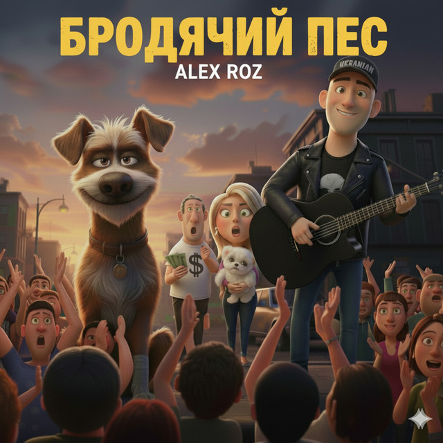 Обкладинка: Бродячий пес — Alex Roz