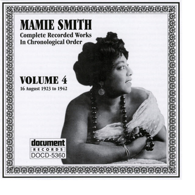 Mamie Smith Vol. 4 (1923-1942) cover art