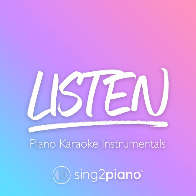Listen (Piano Karaoke Instrumentals) cover art
