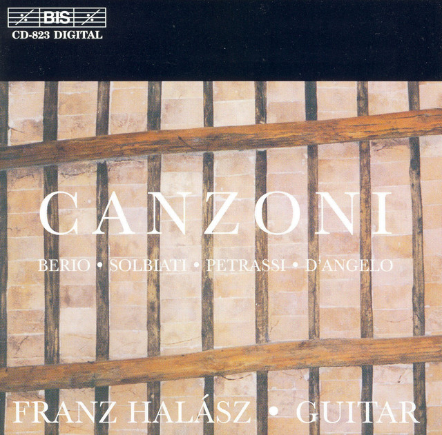 Berio: Sequenza Xi / Solbiani: 3 Pezzi cover art
