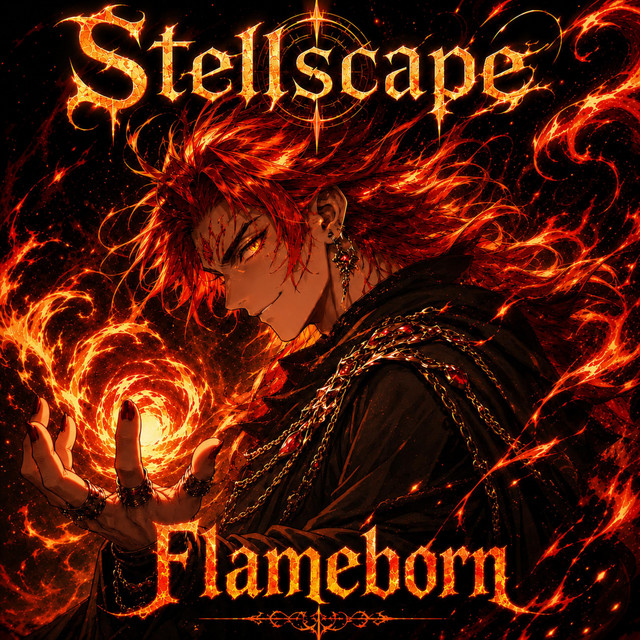 Обкладинка Stellscape — Flameborn