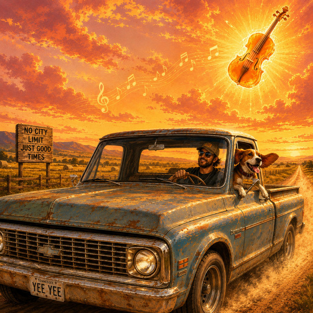 Dog With A Fiddle