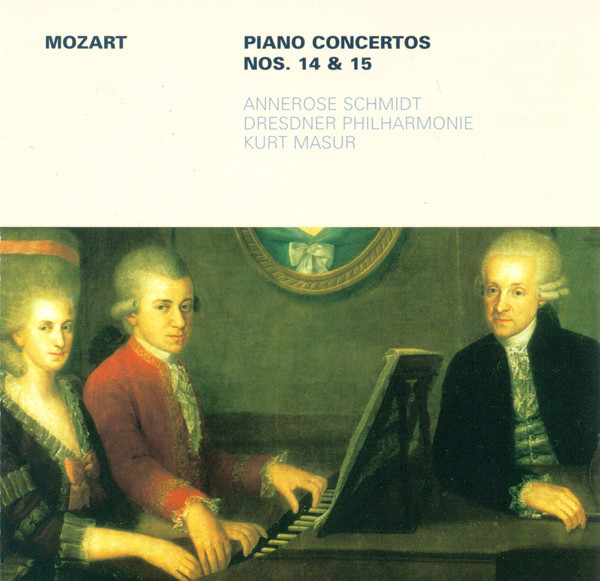 Mozart: Piano Concertos Nos. 14 and 15 cover art
