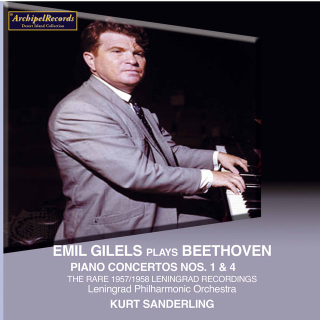 Обкладинка Emil Gilels — Beethoven: Piano Concertos Nos. 1 & 4