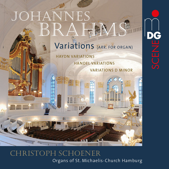 Brahms: Variations (Arr. for Organ) cover