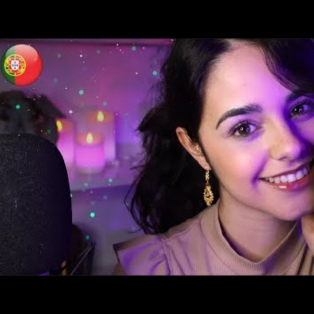 ASMR [A-Z] Portuguese CRISPY TRIGGER Words Ear to Ear Close up Whispering cover art
