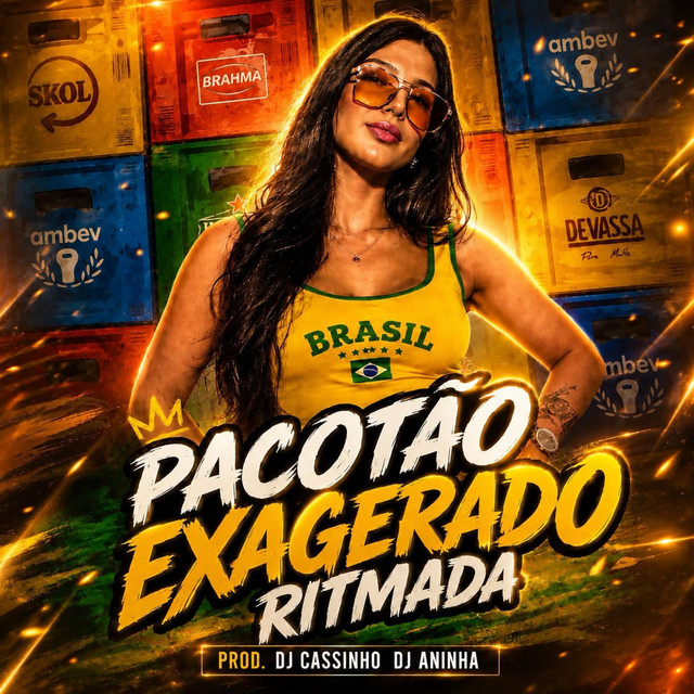 PACOTÃO EXAGERADO - DJ ANINHA A BRABA - Dj Cassinho