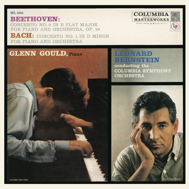 Beethoven: Piano Concerto No. 2 in B-Flat Major, Op. 19 - Bach: Keyboard Concerto No. 1 in D Minor, BWV 1052 (Gould Remastered) cover art