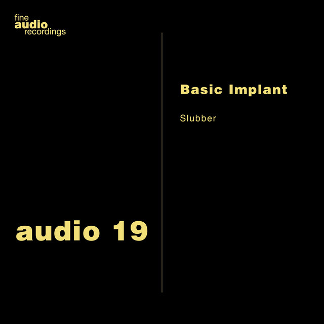 Slubber cover art